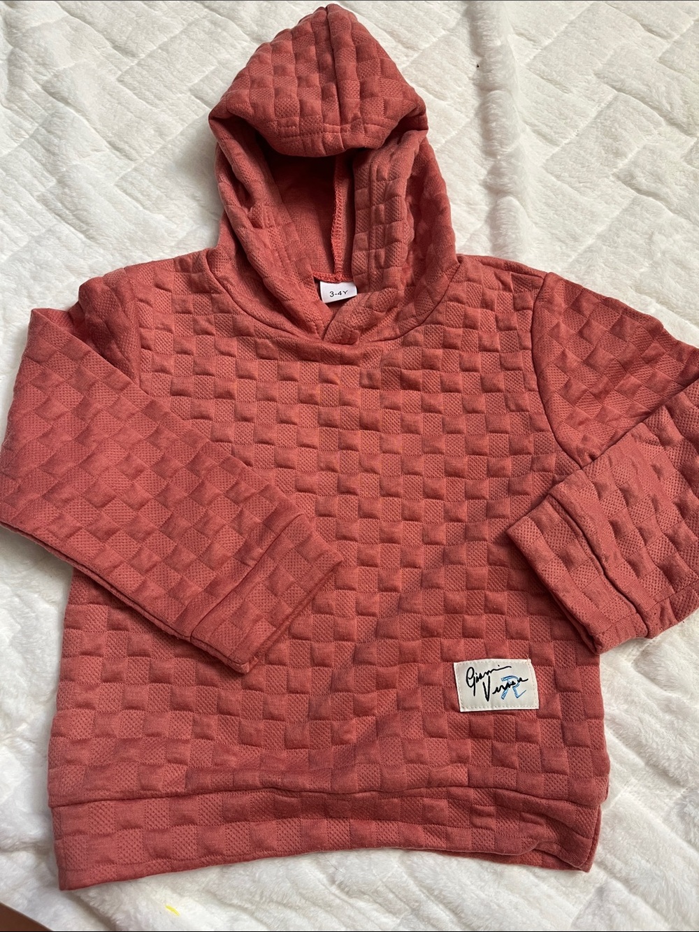 Gianni Versace Kids quilted hoodies